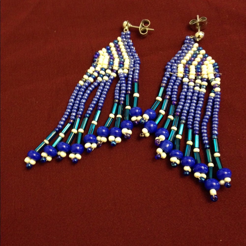 LAST CHANCE!! HANDMADE Seed Bead Earrings